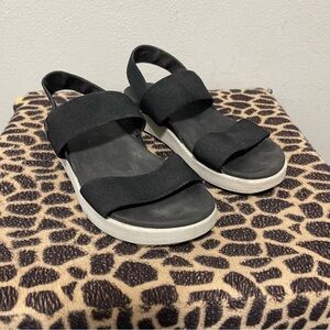 Keen Elle Slingback Open Toe Outdoor Sandals Black Casual Hiking Womens 9